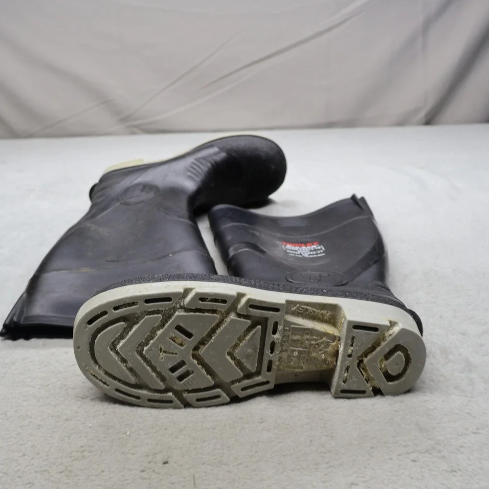 Tingley Pulsar Unisex M3 W5 Rain Boots Black Slip Resistant Waterproof Utility